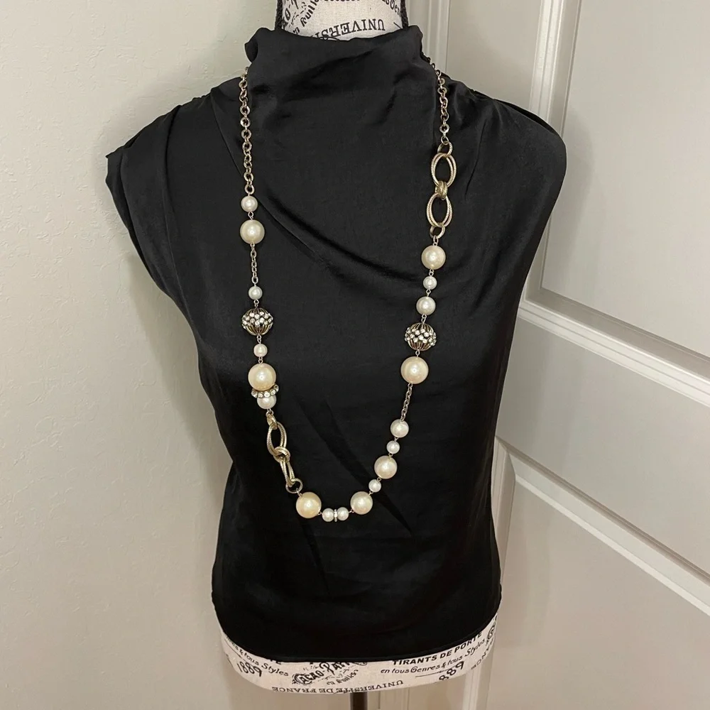 Astr Black Blouse Size Large - Picture 1 of 9